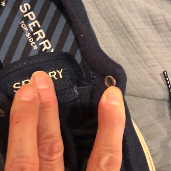 Sperry M8/W10  ‘Halyard’ Navy NWOT - Picture 5 of 6